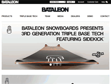 Tablet Screenshot of bataleon.com